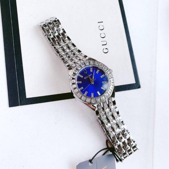 WOW! BULOVA DIAMOND BAGUETTE 32MM WATCH! SALE!! - Picture 4 of 5